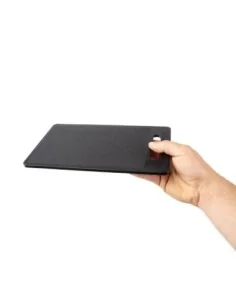 Planche à découper de bar noire Hygiplas 255mm 2