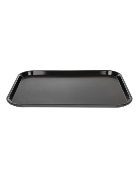 Plateau en polypropylène Fast Food Cambro noir 410 mm
