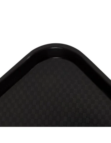 Plateau en polypropylène Fast Food Cambro noir 410 mm