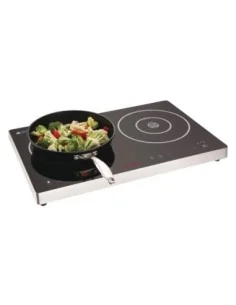 Double plaque de cuisson induction à commande tactile Caterlite 3 kW 2