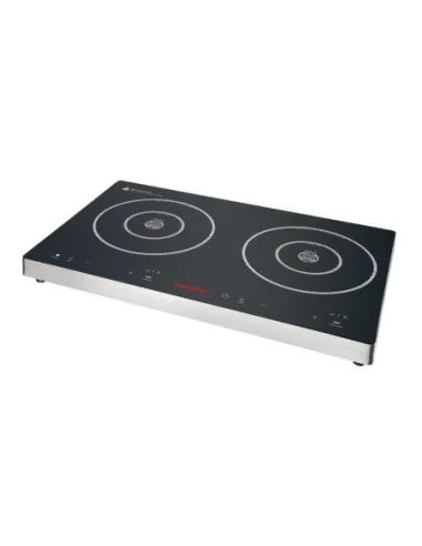 Double plaque de cuisson induction à commande tactile Caterlite 3 kW
