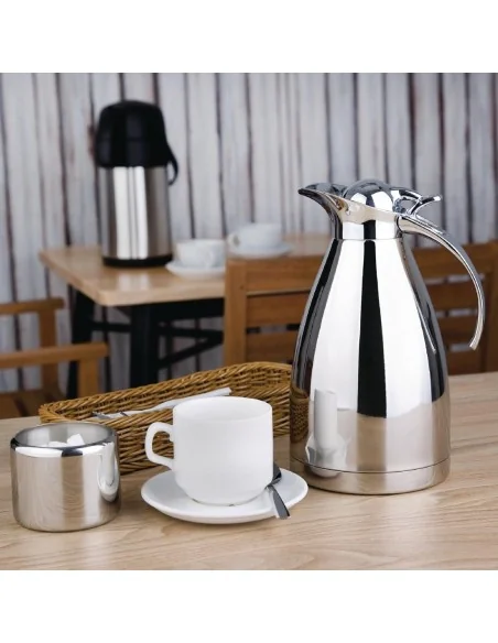 Pichet isotherme Olympia couvercle à charnière 1,5L