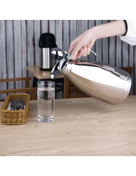 Pichet isotherme Olympia couvercle à charnière 2L