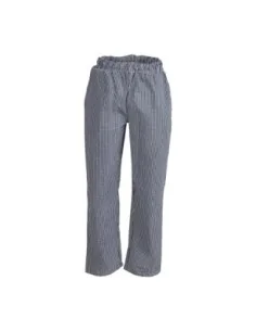 Pantalon de cuisine mixte Whites Vegas petits carreaux noirs et blancs XL 2