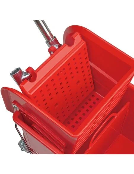 Seau essoreur Jantex Kentucky rouge 20L