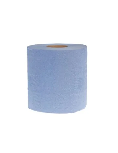 Bobines bleues 2 plis à dévidage central Jantex 120m (lot de 6)