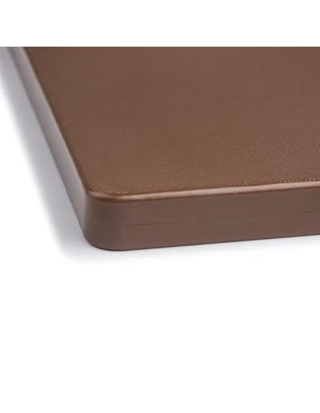 Planche à découper standard épaisse basse densité Hygiplas marron