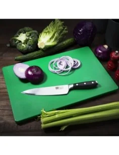 Planche à découper standard épaisse basse densité Hygiplas verte 2