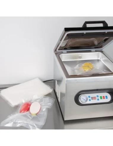 Sacs d emballage sous vide Vogue 250 x 350mm gaufrés (Lot de 50)