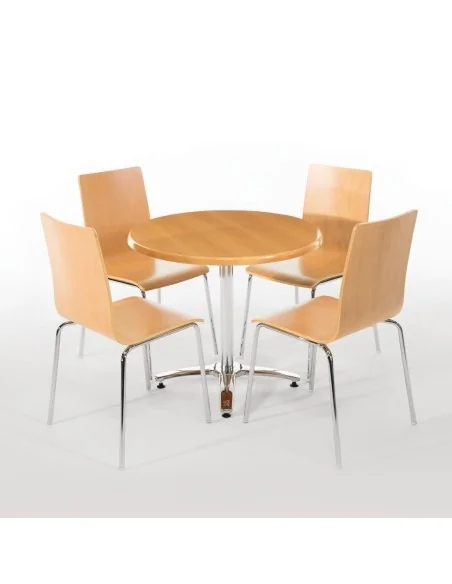 Pied de table 4 pieds en aluminium Bolero