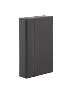 Coffret porte-addition en cuir Securit Trendy noir 2