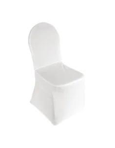 Housse de chaise de banquet Bolero blanche
