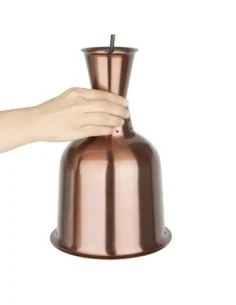 Lampe chauffante Buffalo finition laiton 2