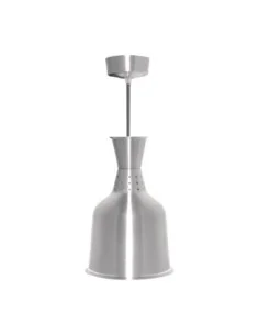 Lampe chauffante Buffalo finition métal brossé