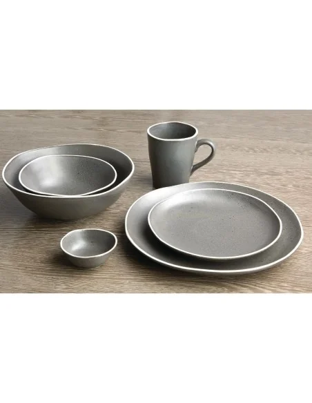 Bols gris Chia Olympia 15,5 cm (x6)