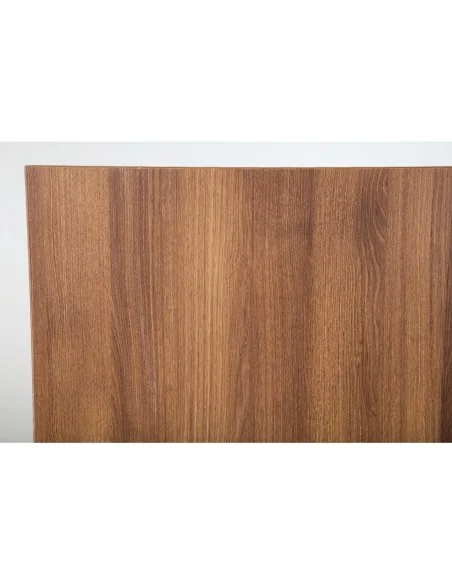 Plateau de table rectangulaire pré-percé Bolero chêne rustique 700mm