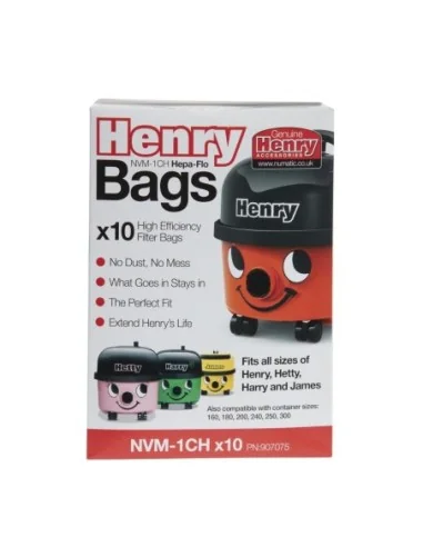 Sacs aspirateur Henry Numatic  (Lot de 10)