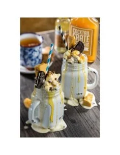 Pailles en papier rayées biodégradables Utopia noires (lot de 250) 2