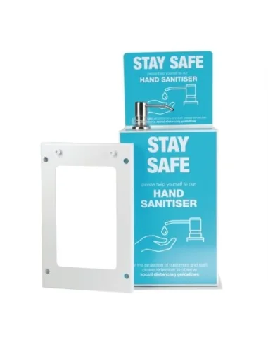 Station de désinfection des mains de comptoir/murale 5L