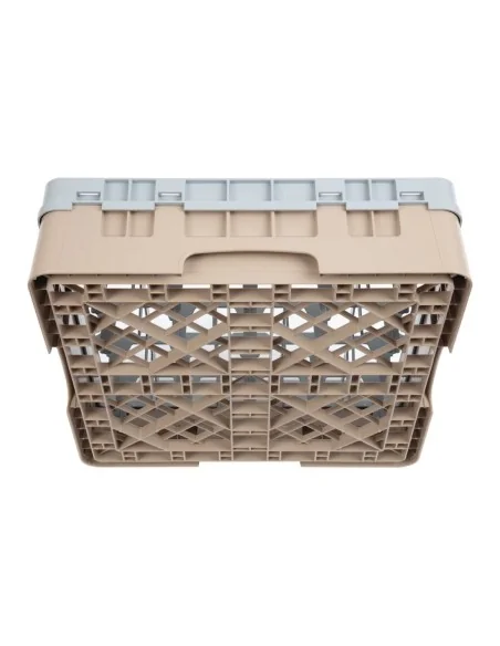 Casier à verres 25 compartiments Camrack Cambro beige hauteur max 92mm