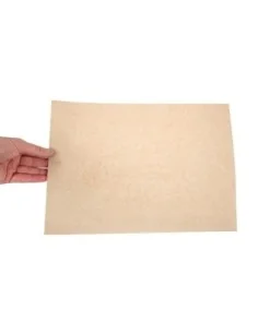 Papier sulfurisé non blanchi compostable Vegware 38 x 27,5 cm  (Lot de 500) 2