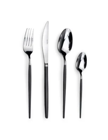 Cuillères de table noires Soprano Amefa (lot de 12)