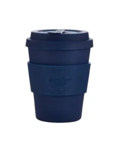 Gobelet réutilisable en bambou Ecoffee Dark Energy marine 340ml