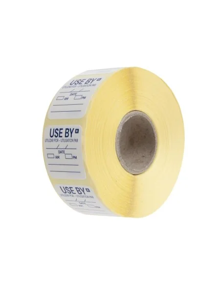 Etiquettes Hygiplas a utiliser avant le (Lot de 1000)