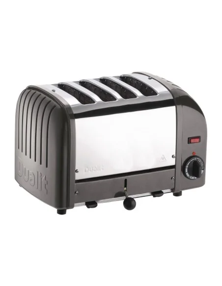 Grille-pain 4 tranches anthracite Vario Dualit 40348