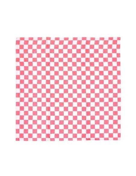 Torchon de cuisinier Vogue rouge