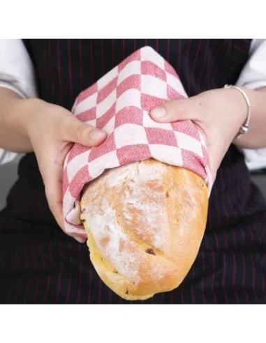 Torchon de cuisinier Vogue rouge