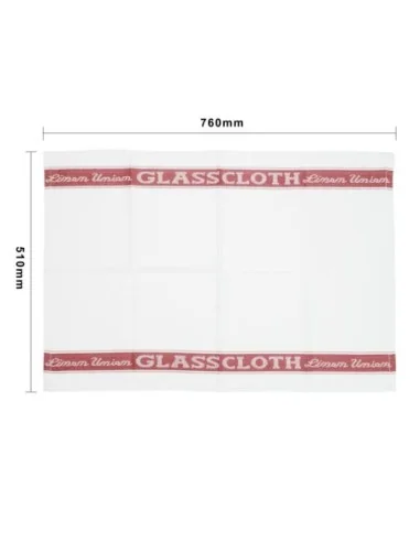 Essuie-verres Vogue rouges