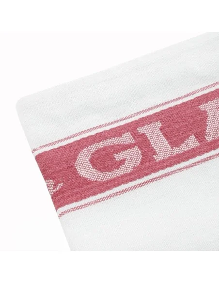 Essuie-verres Vogue rouges