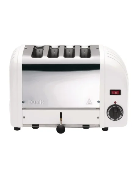 Grille-pain 4 tranches blanc Vario Dualit 40355