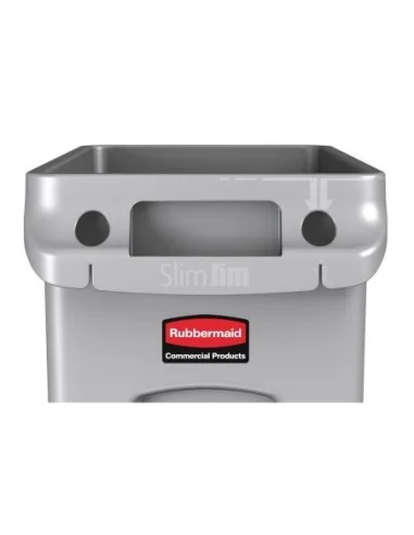 Collecteur Slim Jim Rubbermaid 60L