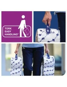 Mini rouleaux de papier toilette Smart One Tork (Lot de 12) 2