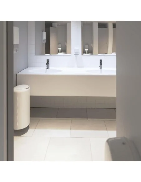 Distributeur manuel d'essuie-mains blanc Multifold XpressTork