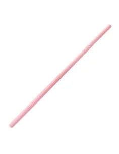 Pailles en papier flexibles compostables Fiesta Compostable roses (lot de 250)