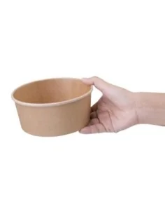 Bols salade kraft ronds Fiesta Compostable 75 cl (Lot de 300) 2