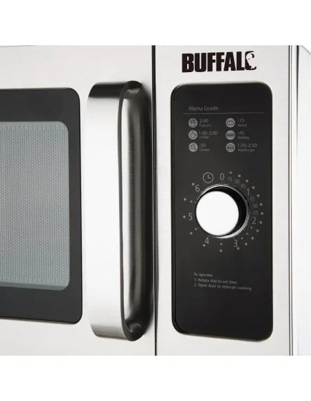 Micro-ondes professionnel manuel Buffalo 25L 1000W