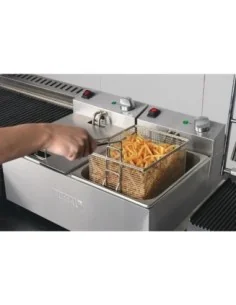 Friteuse double Buffalo - 2x5L 2x2,8kW 2