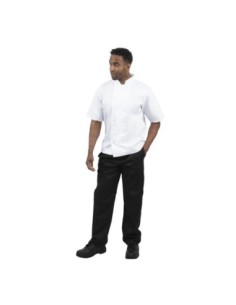 Veste de cuisine Whites Boston manches courtes blanche L 2