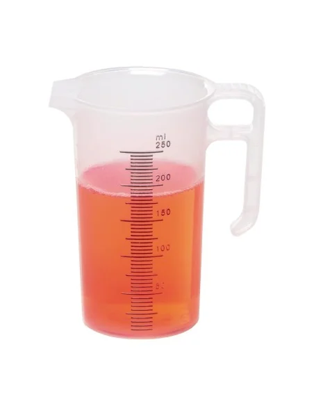 Pichet mesureur en polypropylène 250ml