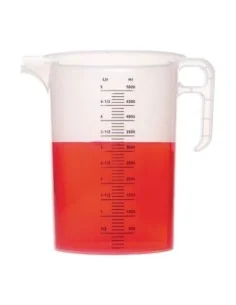Pichet mesureur en polypropylène 5L 2