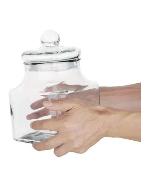 Bocal à biscuits carré Olympia 2,4L