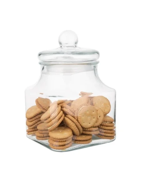 Bocal à biscuits carré Olympia 2,4L