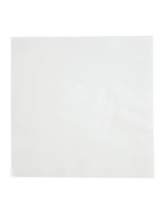 Serviettes snacking 2 plis pliage 1/4 Fiesta Recyclable 330mm blanches (lot de 2000) 2