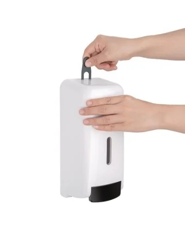 Distributeur de savon liquide et désinfectant pour les mains Jantex 1L