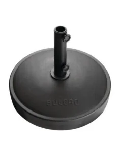 Pied de parasol en béton noir Bolero avec adaptateur 48/38mm 2