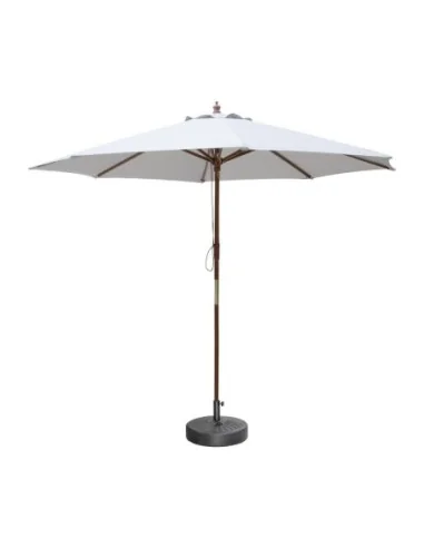 Pied de parasol noir 20L